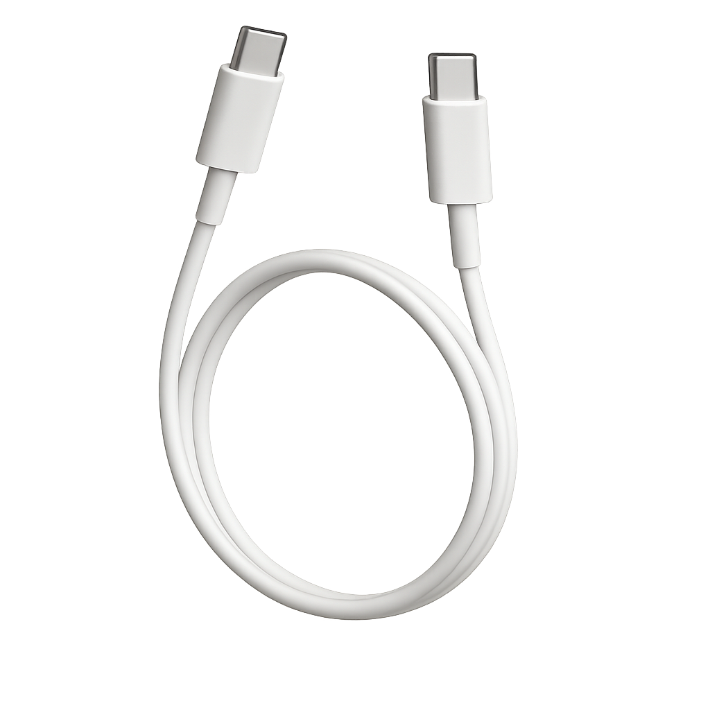 Original Samsung USB-C Zu USB-C Ladekabel Weiß 1m
