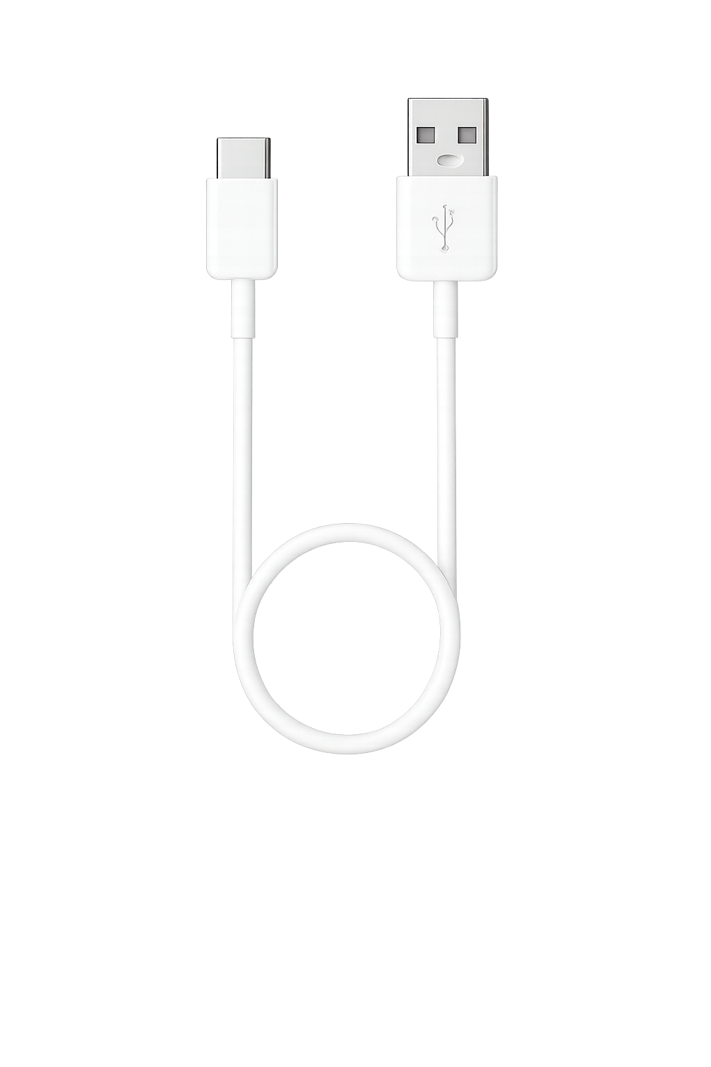 Original Samsung USB AUF USB-C Ladekabel 1m Weiß