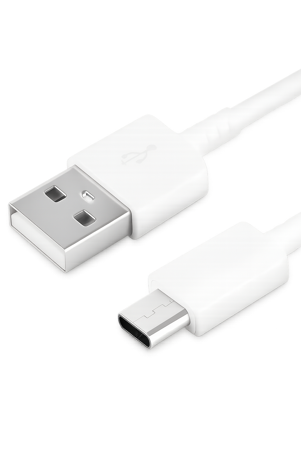 Original Samsung USB AUF USB-C Ladekabel 1m Weiß