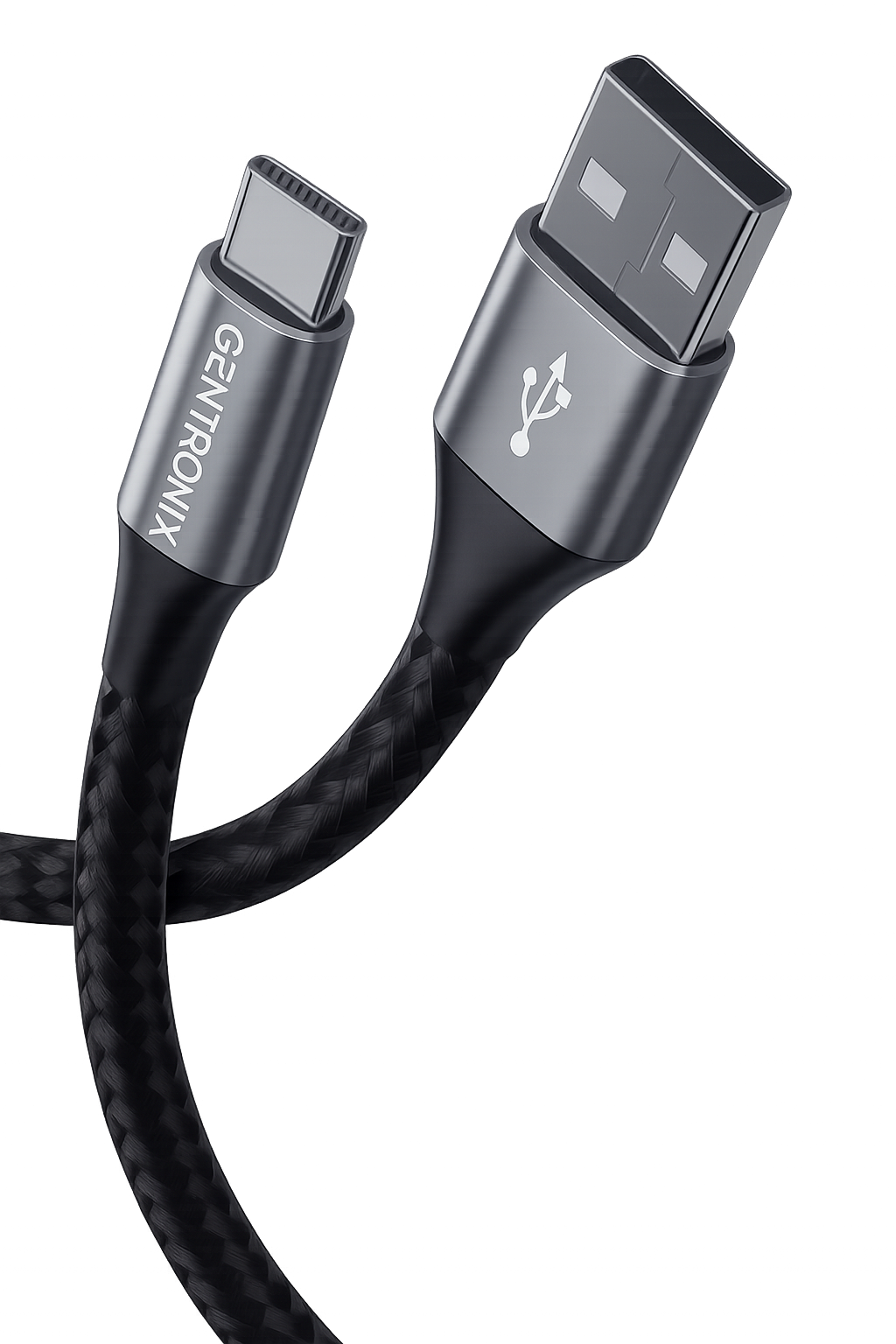 Gentronix USB Auf USB-C Ladekabel 1m 2m 3m
